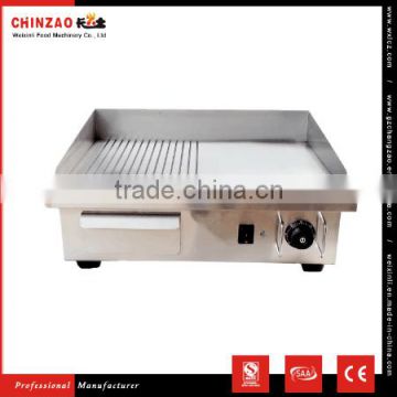 FASHIONAL DESIGN CHINZAO COMMERCIAL MEATS ELECTRIC GRIDDLE FOR SALE