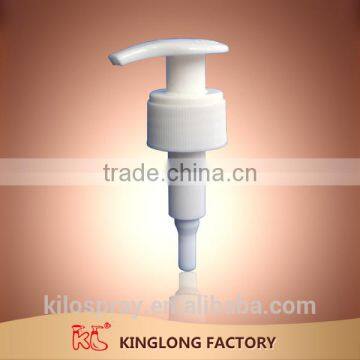 Kinglong Brand Screw Down Lock Durable Using Various Good Quality Lotion Pump