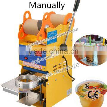 Plastic Cup Sealing Machine for Plastic Cup / Bowl / Paper Cup