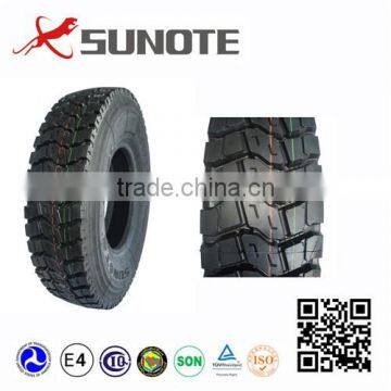 Block pattern truck tires 900R20 China supplier