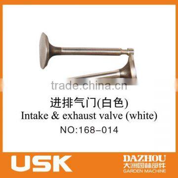 Intake&exhaust vavle(white) for USK 2KW gasoline generator 168F/2900H(GX160) 5.5HP/6.5HP spare part