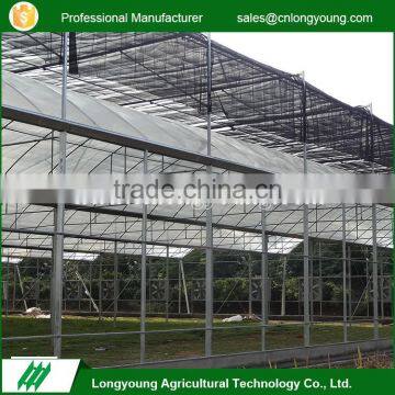 New products anti-dew multi-span low cost agricultural greenhouse