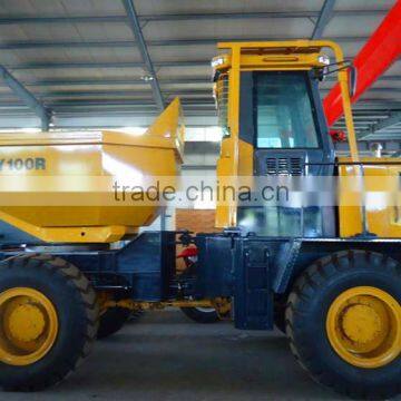 Heavy Construction Dumper Truck, 10 Ton Site Dumper FCY100, 4.0CBM Hopper photo-2