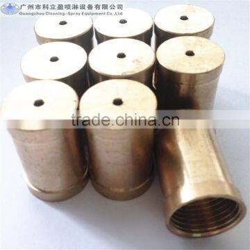 Brass spray nozzle for dust suppression