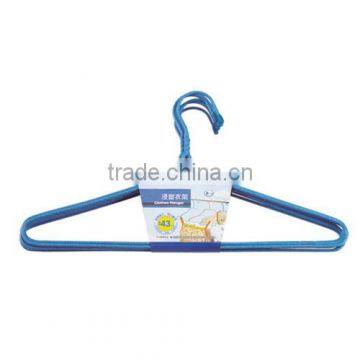 8 pieces plastic plated clothes hangers