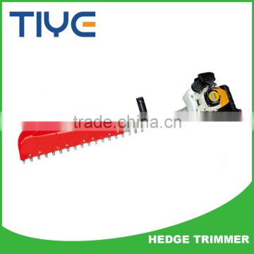 0.9hp single blade hedge cutting machine petrol hedge trimmer