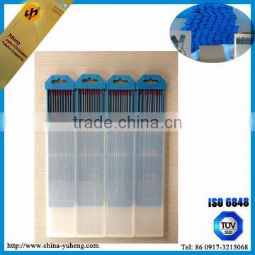 China factory sale 2% Thoriated tungsten electrodes 1.6X175 MM 10pcs