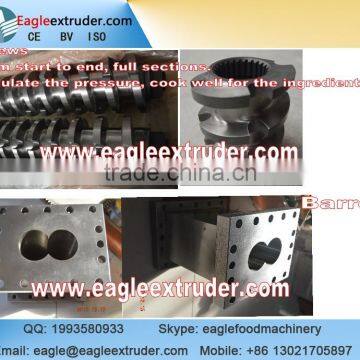 Jinan Eagle Food Extruder Processing Machinery for Snack Pellet, Puffs, Corn Flakes, and Pasta, Pet Chews, Fish Feed, Dog Food photo-2