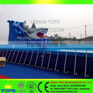 Above Ground Bracket Swimming Pool Durable PVC Metal Bracket Swimming Pool photo-6
