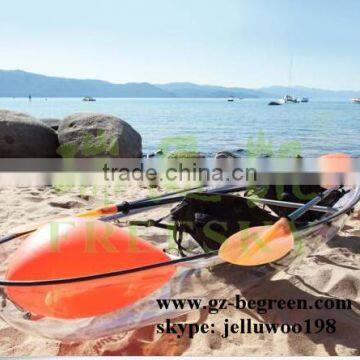 Begreen 2 Passengers Clear Transparent Kayak Wholesale in China photo-4