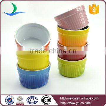 Custom Ceramic Colorful Wholesale Dessert Cupcake Mold photo-2
