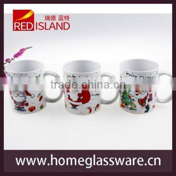 Decal Santa Christmas Holiday Ceramic Coffee Mugs photo-2