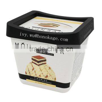 Customized Different Size IML Ice Cream Box, Disposable Ice Cream Packaging Design Manufacturers photo-4
