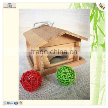 Solid String Hanging Craft Bird House Carrier Cage photo-3