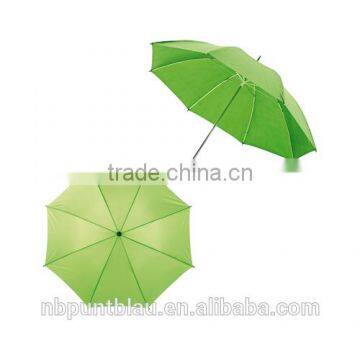 XL umbrella with wooden handle and metal shaft