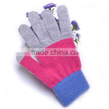 Hot selling colorful gloves,touch gloves,keep warm gloves