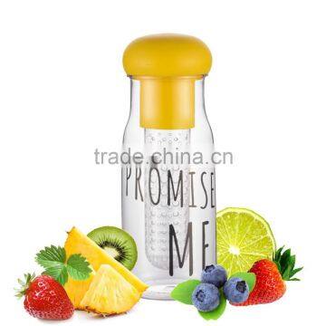 2016 new products promise me Tritan Fruit Infuser Water Bottle