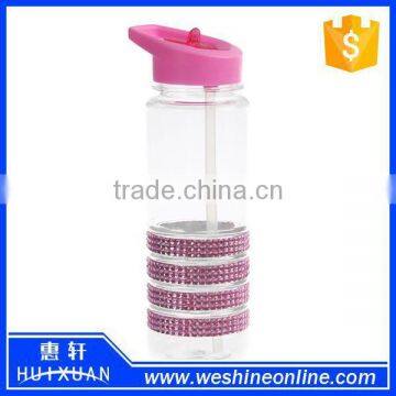 Hot Sale 4rings Bling Plastic Tritan Water Bottle,bpa-free photo-2