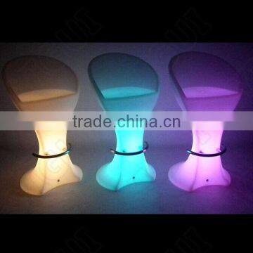 rattan solar lawn lights chairs/outdoor wooden lawn light chairs with wedding