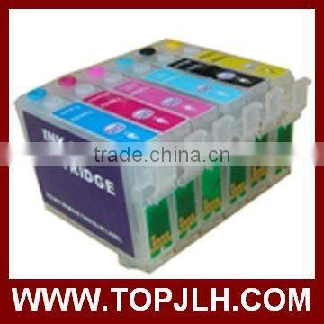 Refillable Cartridge For Epson Expression XP-650 XP-750 with Chips