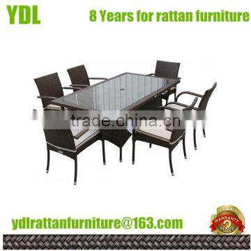 Youdeli Outdoor Hot sale High quality KD dining set furniture