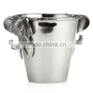 elephant shiny wine cooler