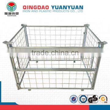 Logistics logistics wiremesh cage storage roll container