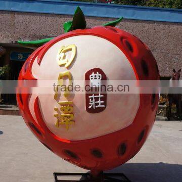 Giant fiberglass berries sculpture figurine statue decoration