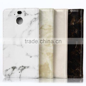 Noble Design High Quality Marble PU Card Bumper/pocket Cell Phone Case for HTC photo-2
