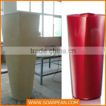 Christmas Decorative Fiberglass Railing Flower Pot photo-4