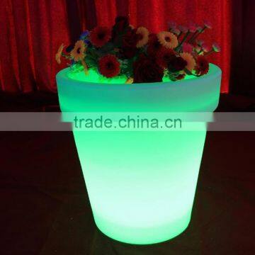 flower pot/led fruit bucket/plastic led ice bucket