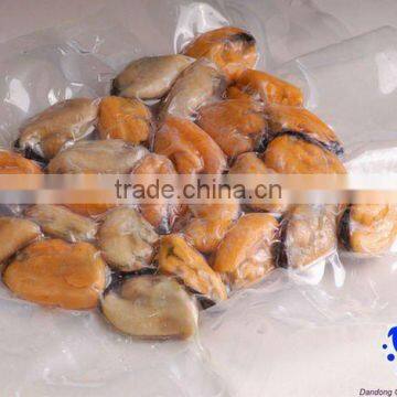 fresh frozen cooked mussel meat seafood