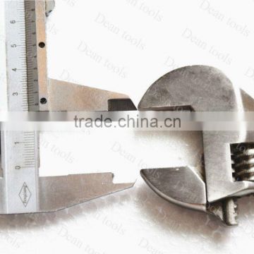 universal stainless steel adjustable spanner,adjustable wrench