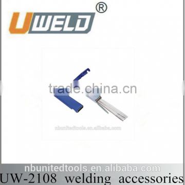 Hot welding accessories, tip cleaner!