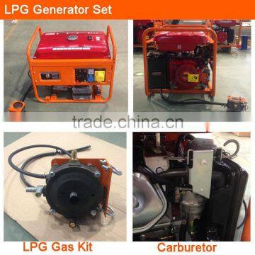 AC Output Single Cylinder 4stroke LPG Generator Set Power Air-cooled Gasoline Fuel photo-4