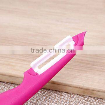 Hot Pink Vegetable Fruit Peeler Bulk Cheap PP Handle Potato Peeler photo-2