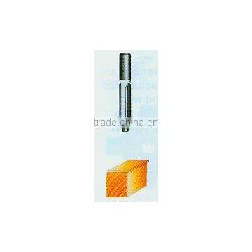 Tungsten carbide router bit--single piece bearing long straight bit (0761)