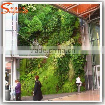 Factory Wholesale Garden Landscaping & Decking Artificial Grass Wall Plastic Grass Green Wall Vertical Planter photo-4