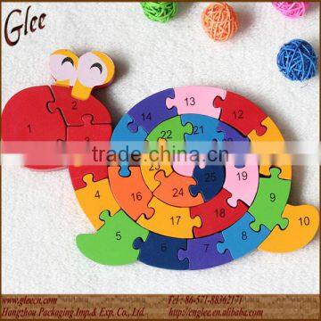 Animal Series Alphabet Wood / EVA Educational Puzzle photo-5