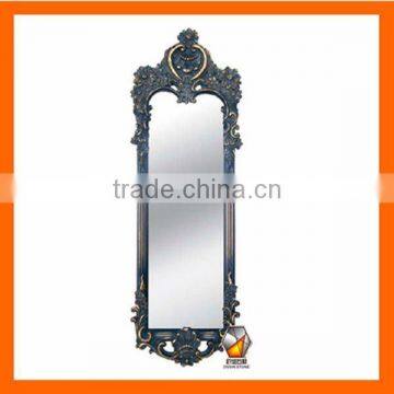 Antique Wooden Art Deco Mirror Frame