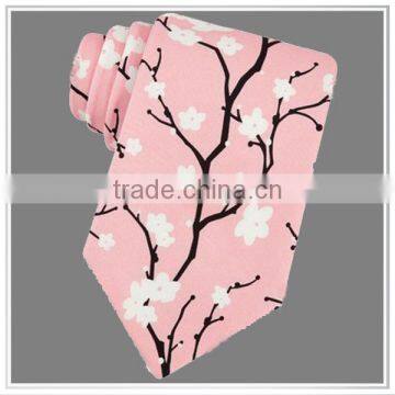 custom vivid design digital printing 100% polyester tie