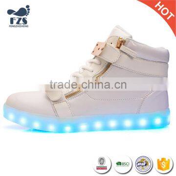 HFR-TS-14-2 Factory Price High Top Led Ladies Shoes photo-2