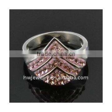 ceramic ring& crystal
