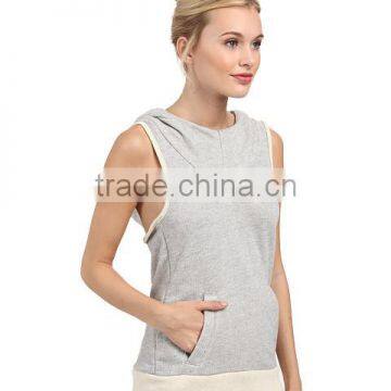 Factory Sale 2016 100% Cotton Tank Tops Sleeveless Slim Fit t Shirt Made in China photo-2