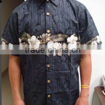 MENS PRINTED HAWAIIAN SHIRT JT0216