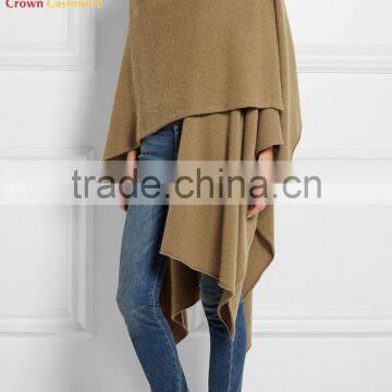 Lady Cashmere Knitted Nepal Poncho photo-2