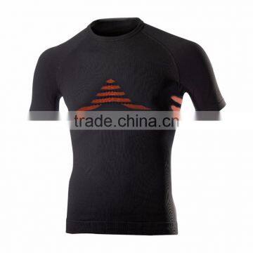 Mens Short Sleeve Spandex Compression Shirt photo-2