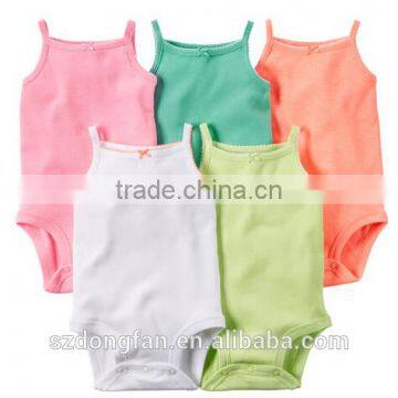 kid clothing Baby clothes carters Boy Girls Newborn Infant Rompers 100% cotton sleeveless bodysuit