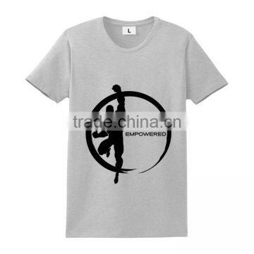 Bulk China Factory New Design Plus Size Blank European Style 200gsm T Shirt photo-2