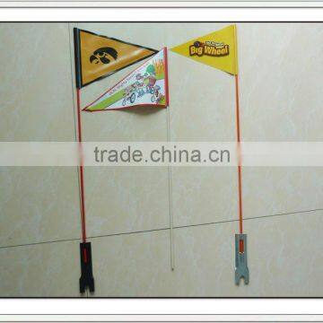 pvc kids bike safety flag